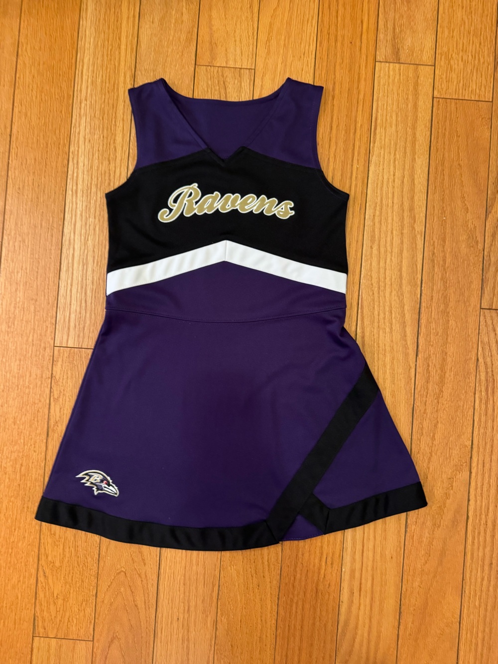 NFL Ravens Cheerleader Girls Dress Size 6